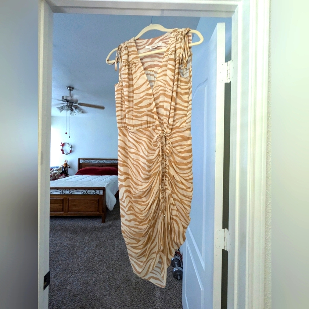 Veronica Beard Exotic Print Dress